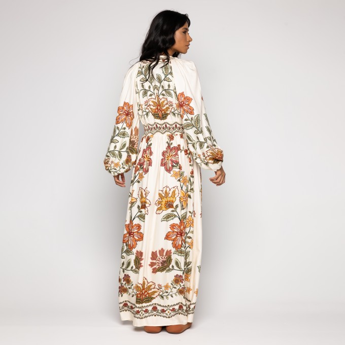 Vestido Longo Floral Julia