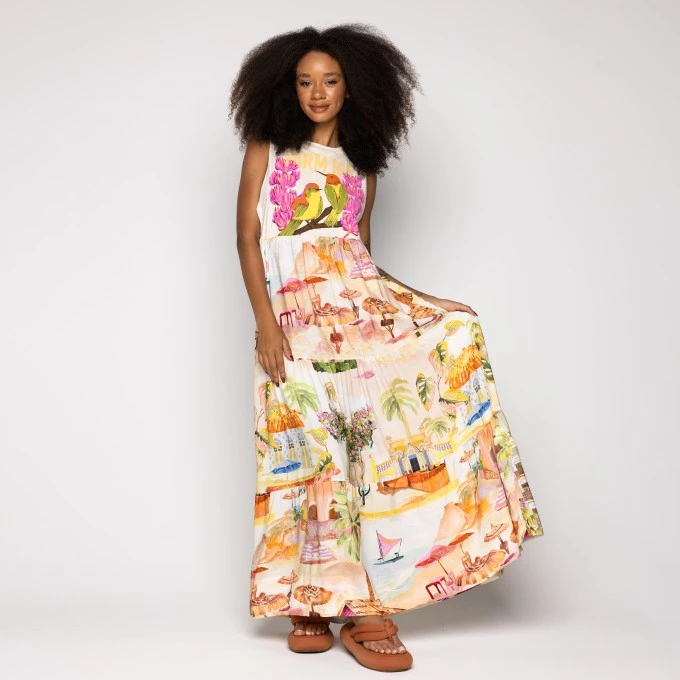 Vestido Cropped Farm Aracati