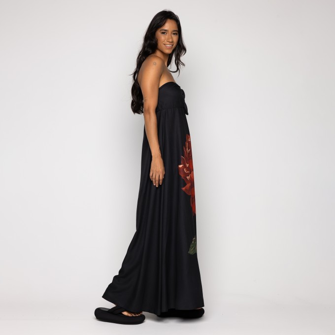 Vestido Cropped Flor Rosalia