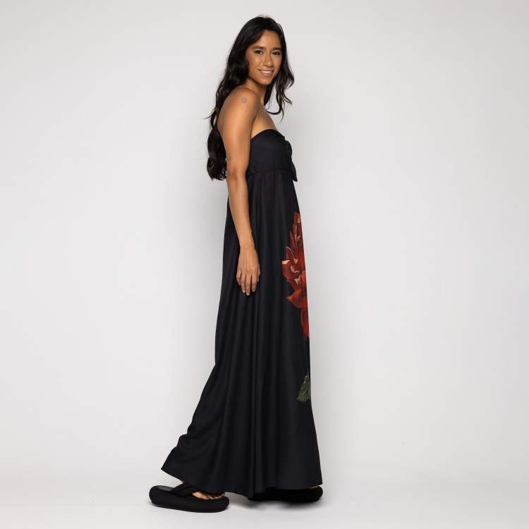 Vestido Cropped Flor Rosalia