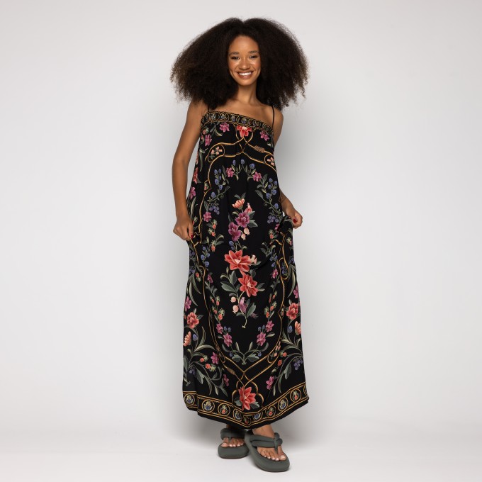 Vestido Cropped Flor Belle