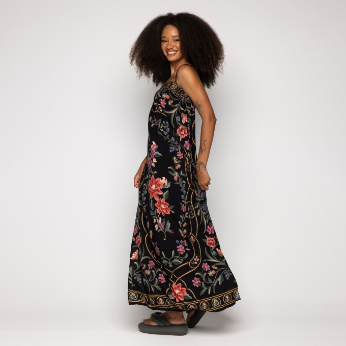 Vestido Cropped Flor Belle