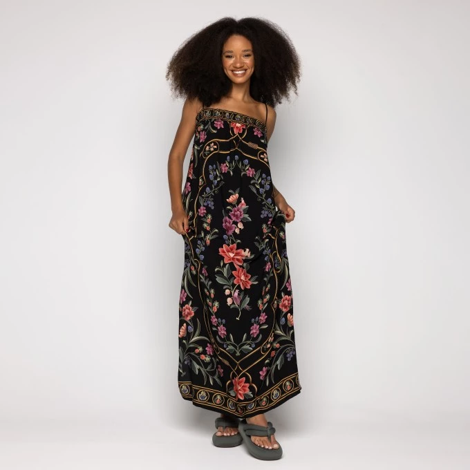 Vestido Cropped Flor Belle
