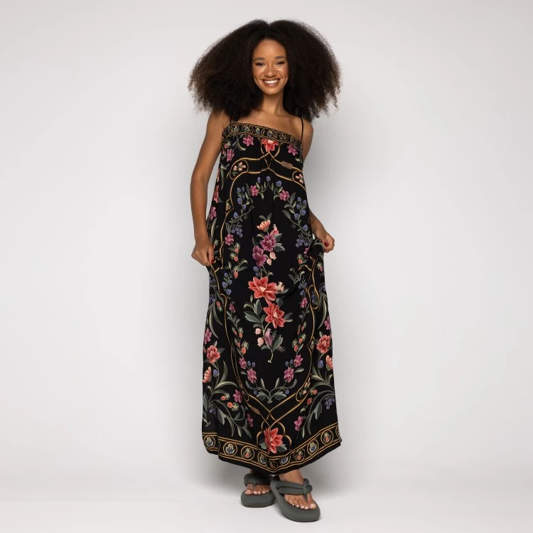 Vestido Cropped Flor Belle