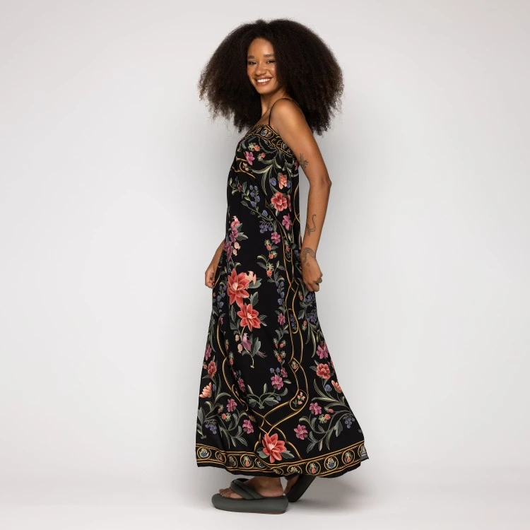 Vestido Cropped Flor Belle