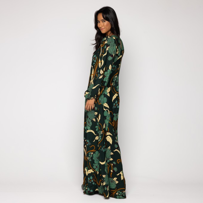 Vestido Longo Mg Beatrice Floral