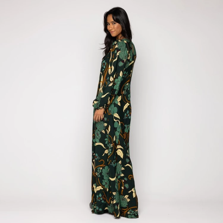 Vestido Longo Mg Beatrice Floral