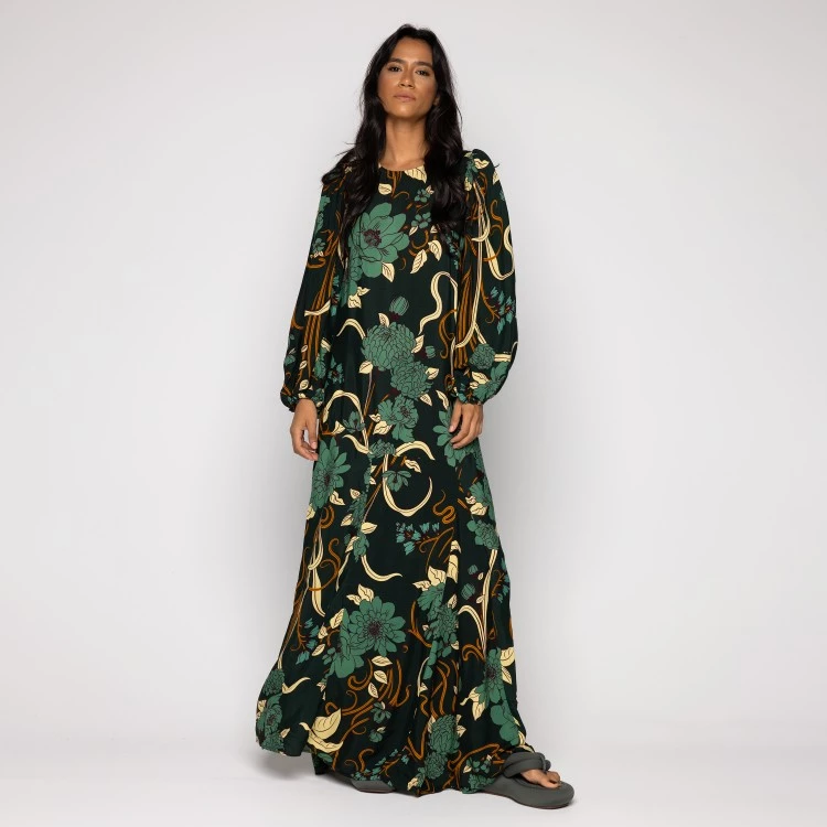 Vestido Longo Mg Beatrice Floral