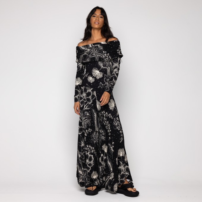 Blusa Decote Céu de Flor