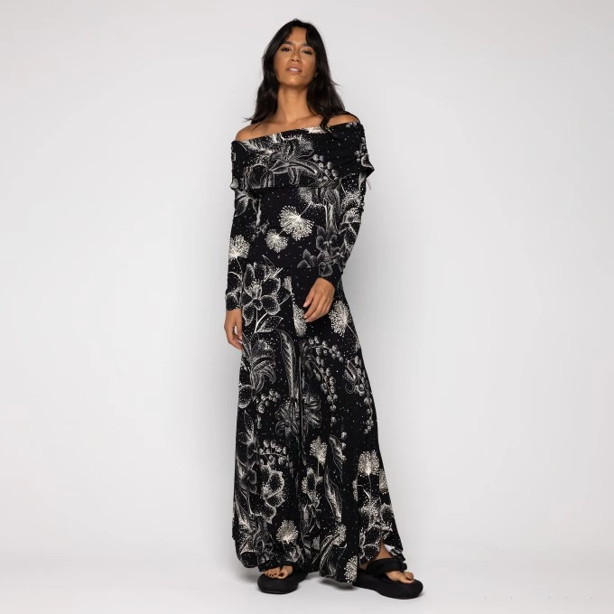 Blusa Decote Céu de Flor