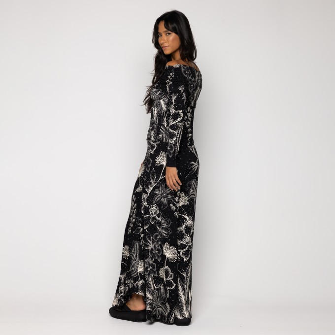 Blusa Decote Céu de Flor