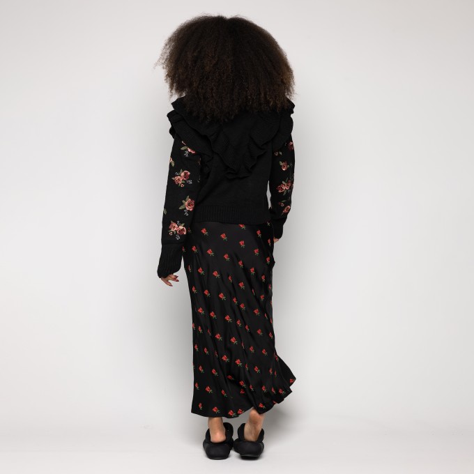 Saia Cropped Boradada Rosalia
