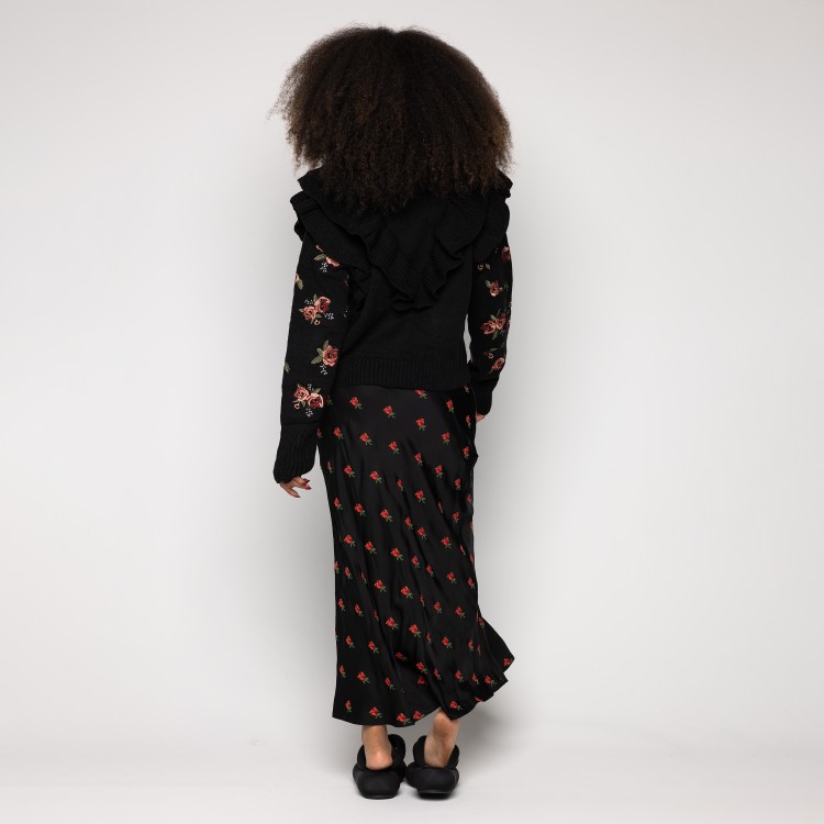 Saia Cropped Boradada Rosalia