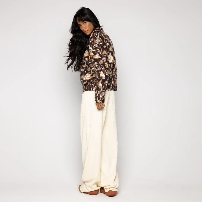 Jaqueta Puffer Double marcelle
