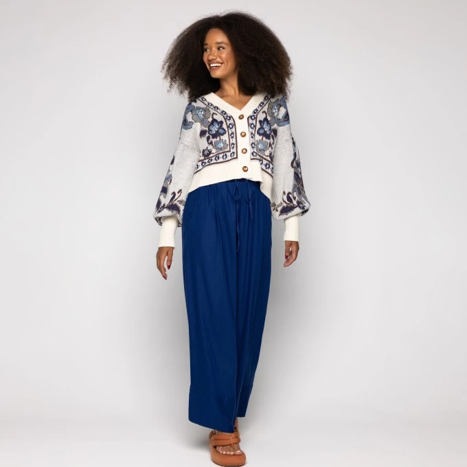 Cardigan Curto Tricot Marcelle