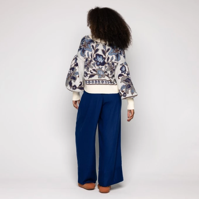 Cardigan Curto Tricot Marcelle
