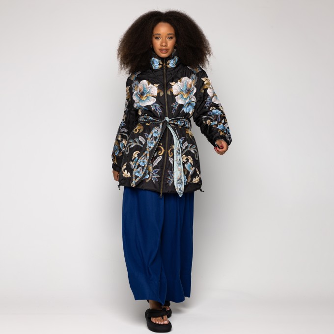 Jaqueta Puffer Jardim Real Double