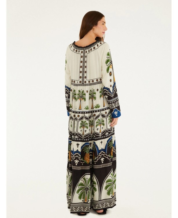 Vestido Jardim Tropical