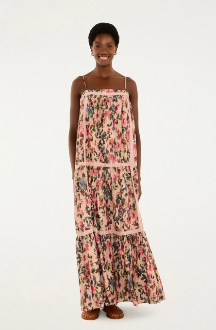 Vestido Cropped Jardim Ikat