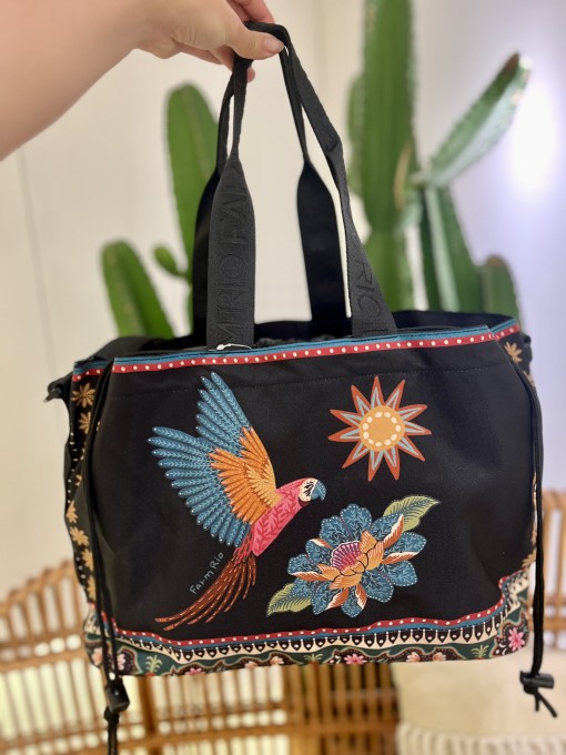 Totebag Farm Carioca Samba Das Araras
