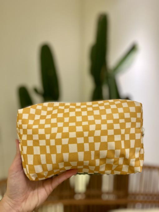 Maxi necessaire farm Ora Bolas Quadriculado sonhos