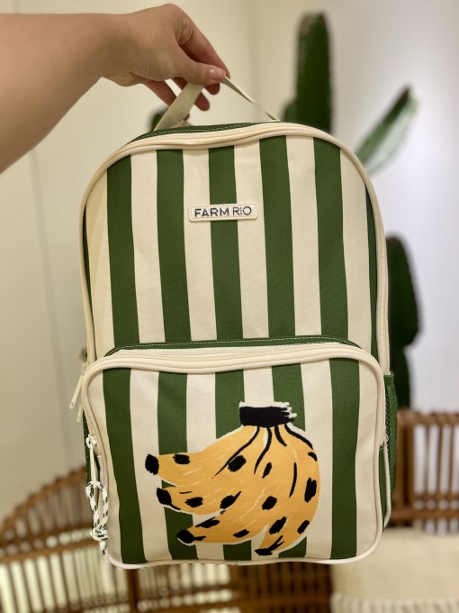 Mochila Farm Me Leva Banana Tropical