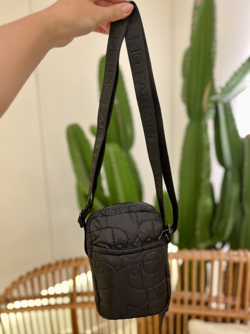 Bolsa Da Gema Puffer Preto