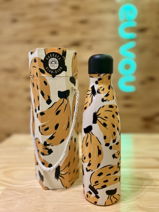 Garrafa Farm GlubGlub 500ml Bossa Banana