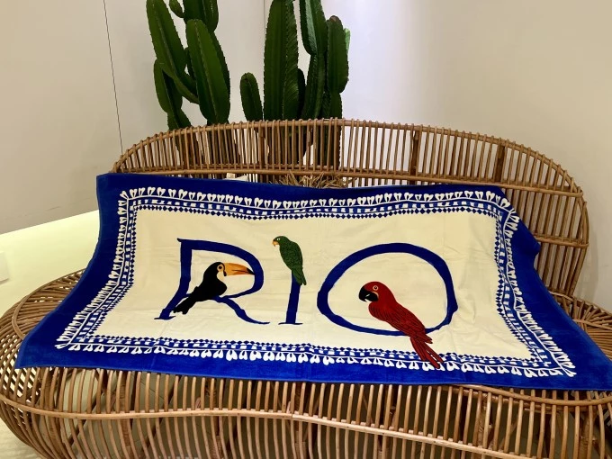 Toalha Farm Chamego Rio Off white