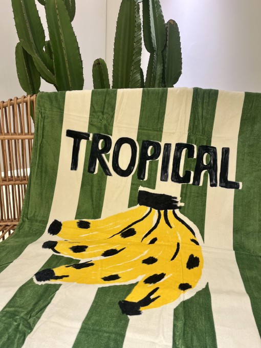 Toalha Farm Chamego Banana Tropical