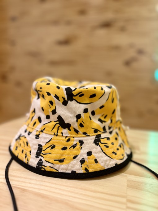Bucket Brisa Bossa Banana Off white Dupla Face