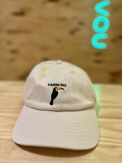 Boné Farm Tropical Off White