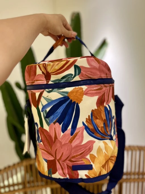 Cooler Farm Farofa Floral Luiza