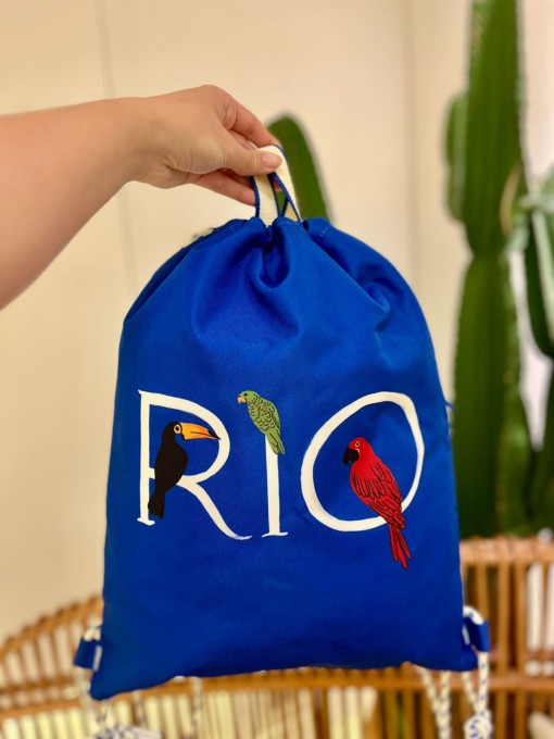 Bolsa Farm Praiana Rio Azul