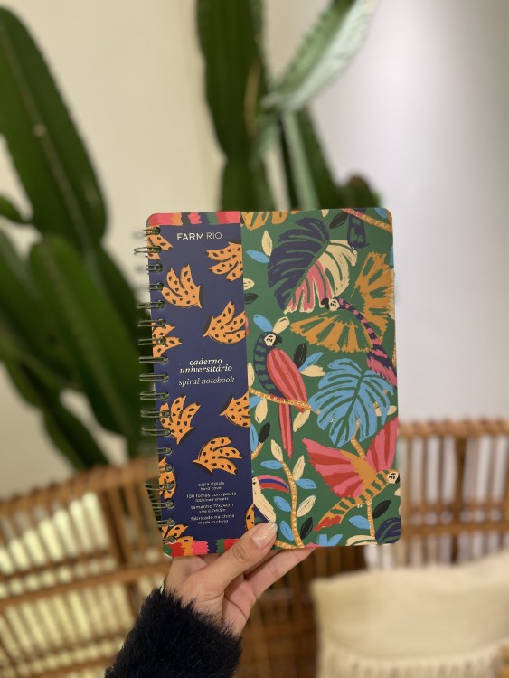Caderno Universitário Bosque dos Pássaros