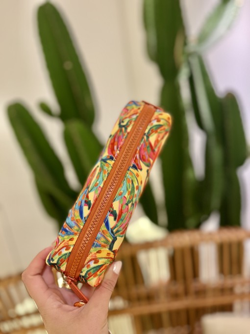 Mini Necessaire Ora bolas Cor de Banana