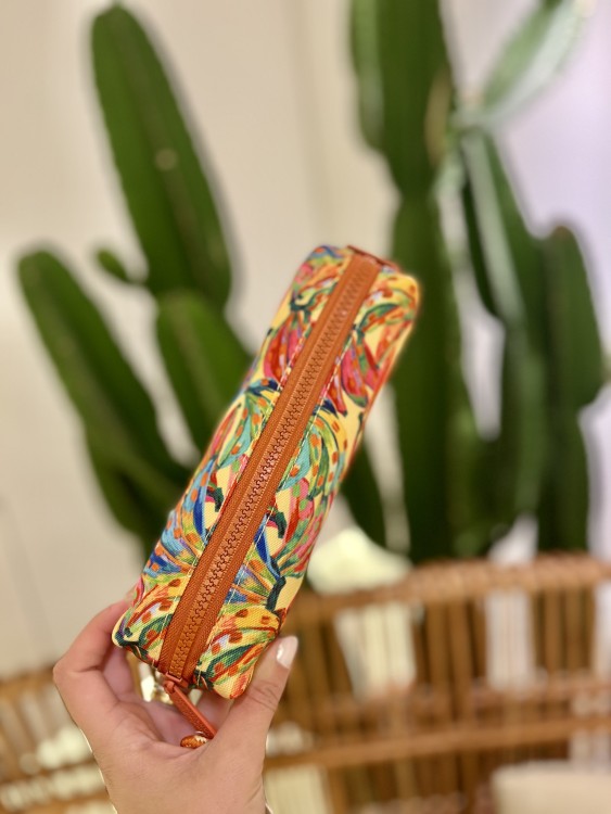 Mini Necessaire Ora bolas Cor de Banana