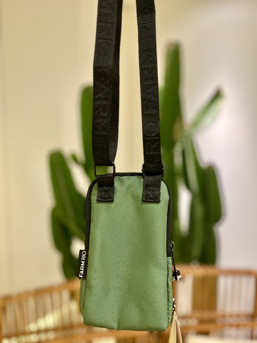 Bolsa Arpoador Lenço Brasil Verde