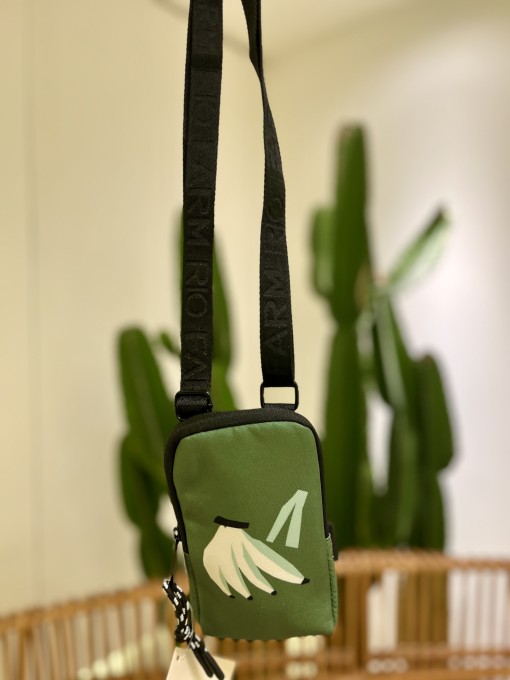 Bolsa Arpoador Lenço Brasil Verde