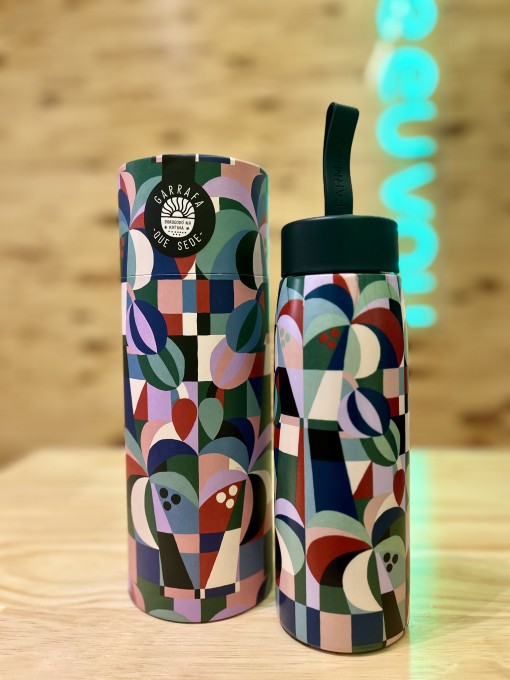 Garrafa Que Sede 500Ml Recanto dos Coqueiros