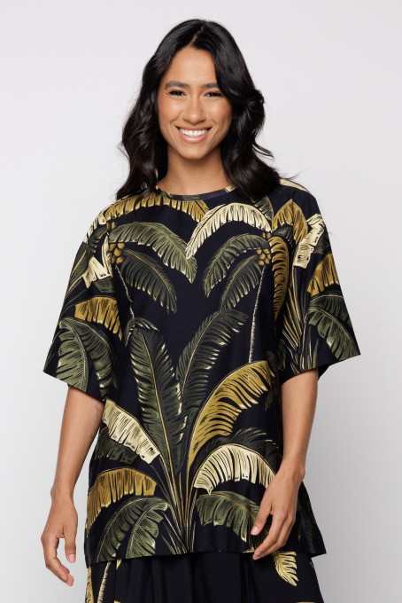 Tshirt Básica Itacare Preta