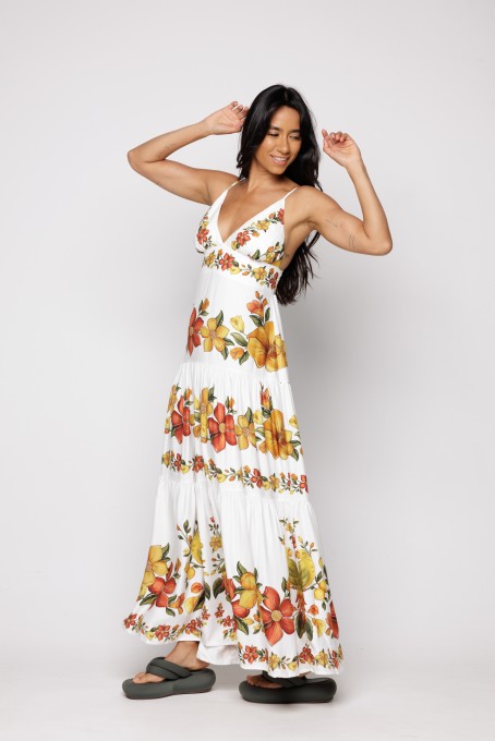 Vestido Longo Bosque Chic