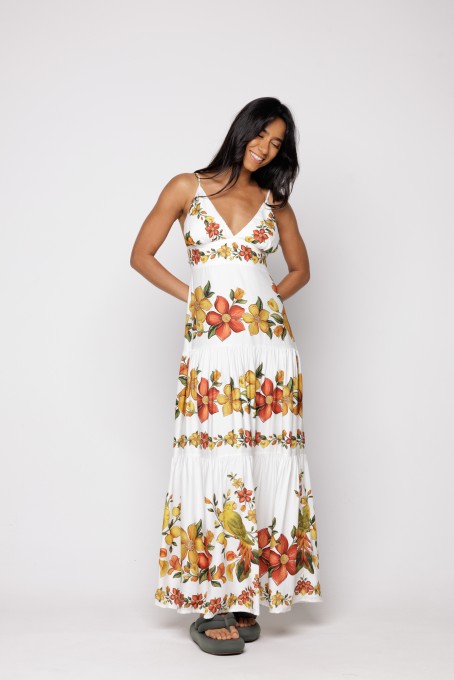 Vestido Longo Bosque Chic