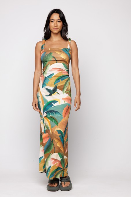 Vestido Alça Torcida Mata Atlantica