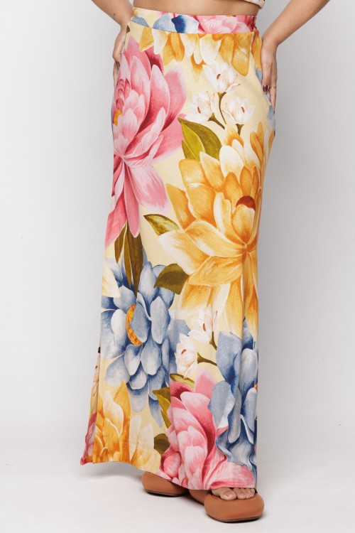 Saia Floral Rebeca