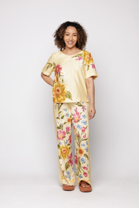 Calça Floral Mari