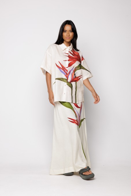 Camisa Maxi Estrelicia