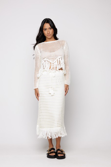 Saia Midi Tricot