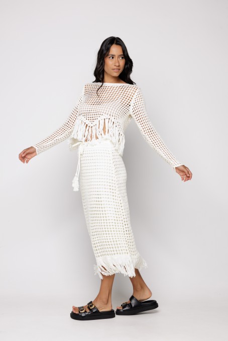 Saia Midi Tricot