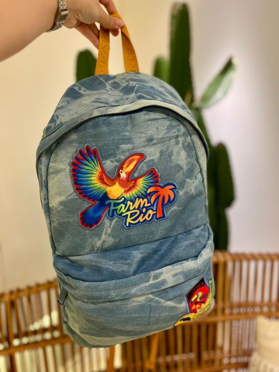 Mochila Xodo Patch Rio Azul